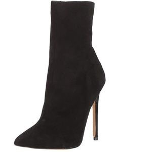 Steve Madden Wagner Boot Black Suede